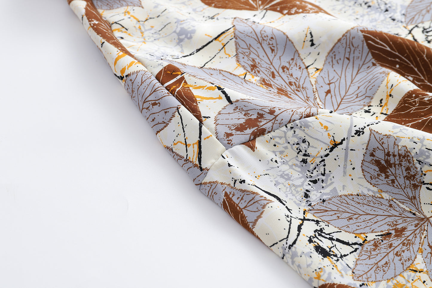 Floral Print Shirt-7072#