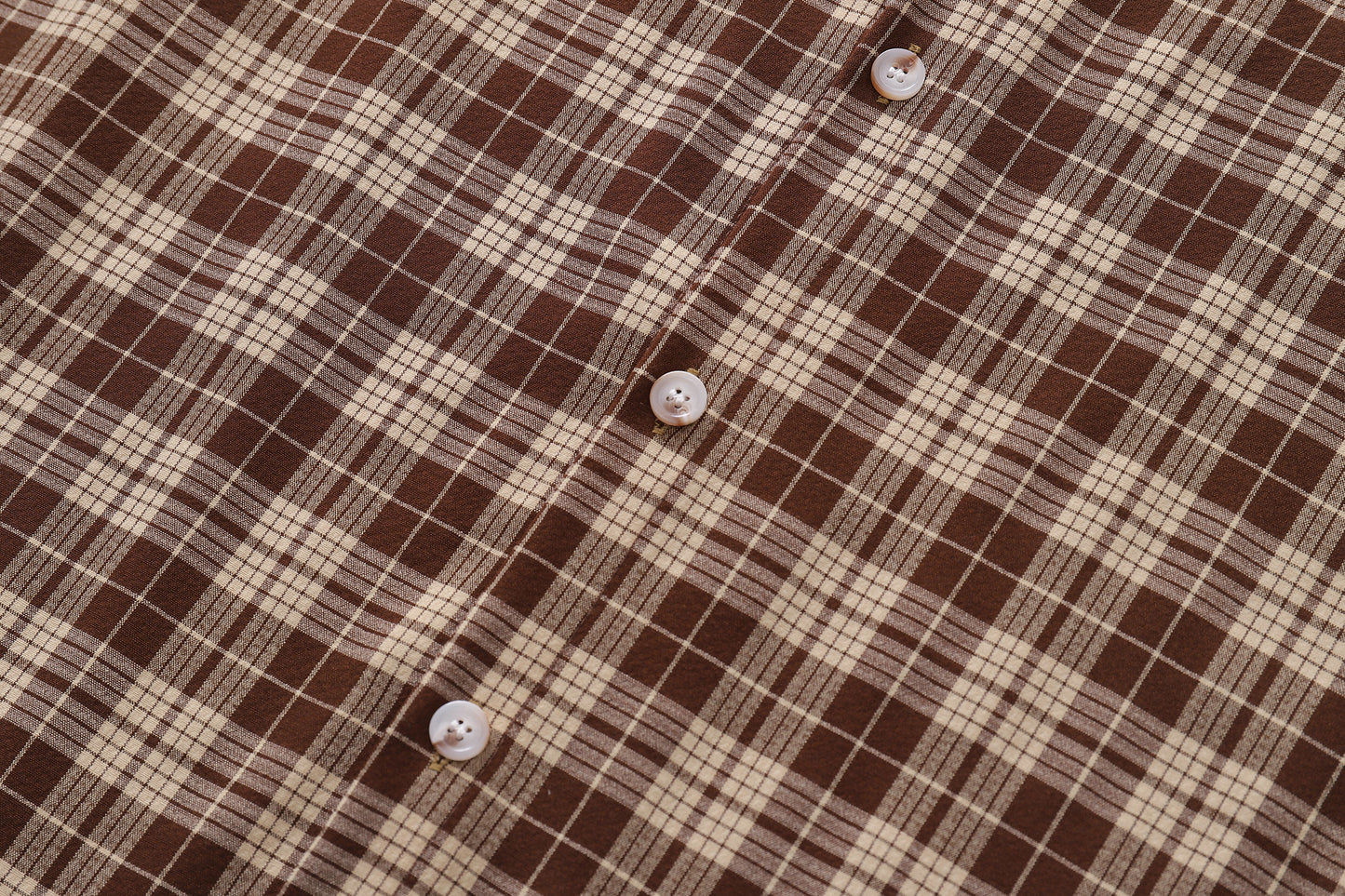 Chequered shirt-9983#