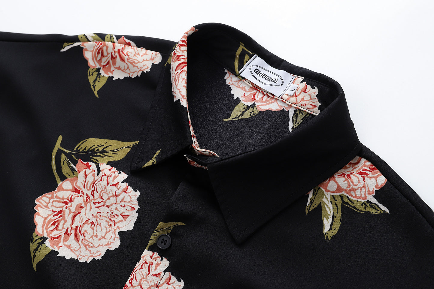 Floral Print Shirt-7067#