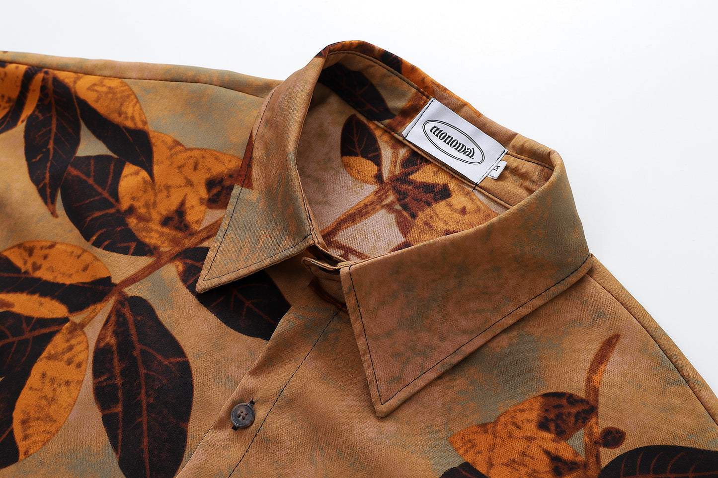 Floral Print Shirt-7096#