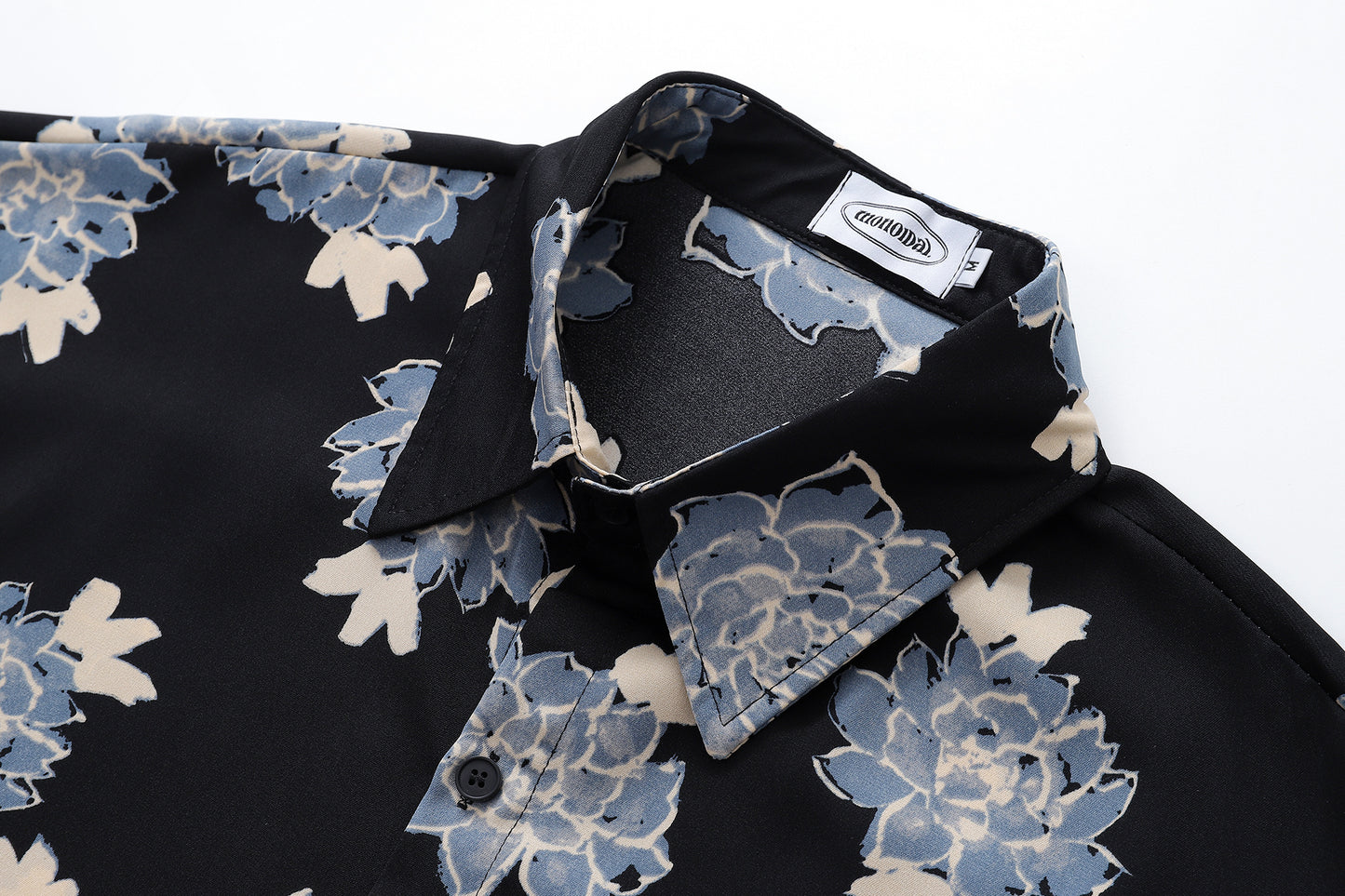 Floral Print Shirt-7068#