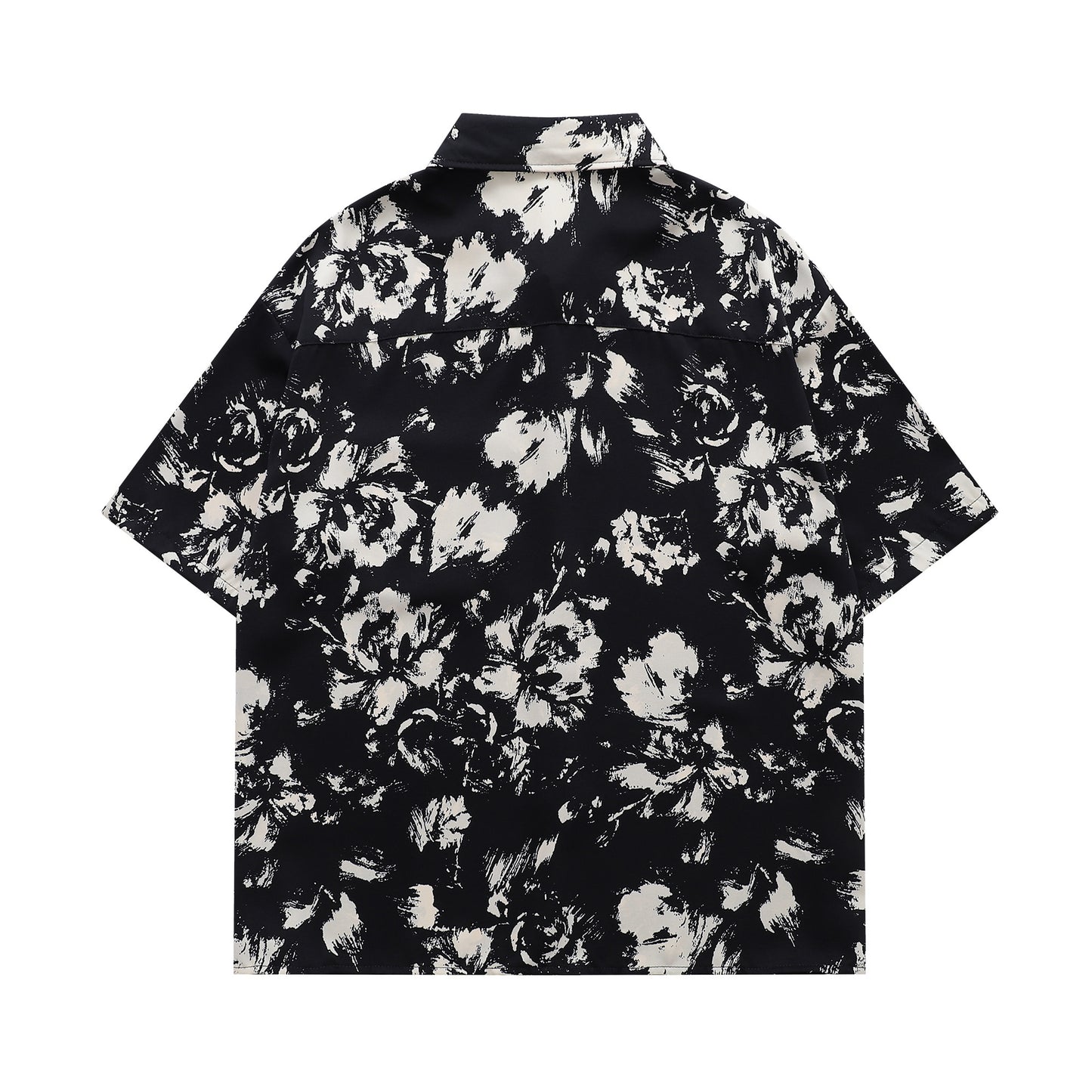 Floral Print Shirt-7070#