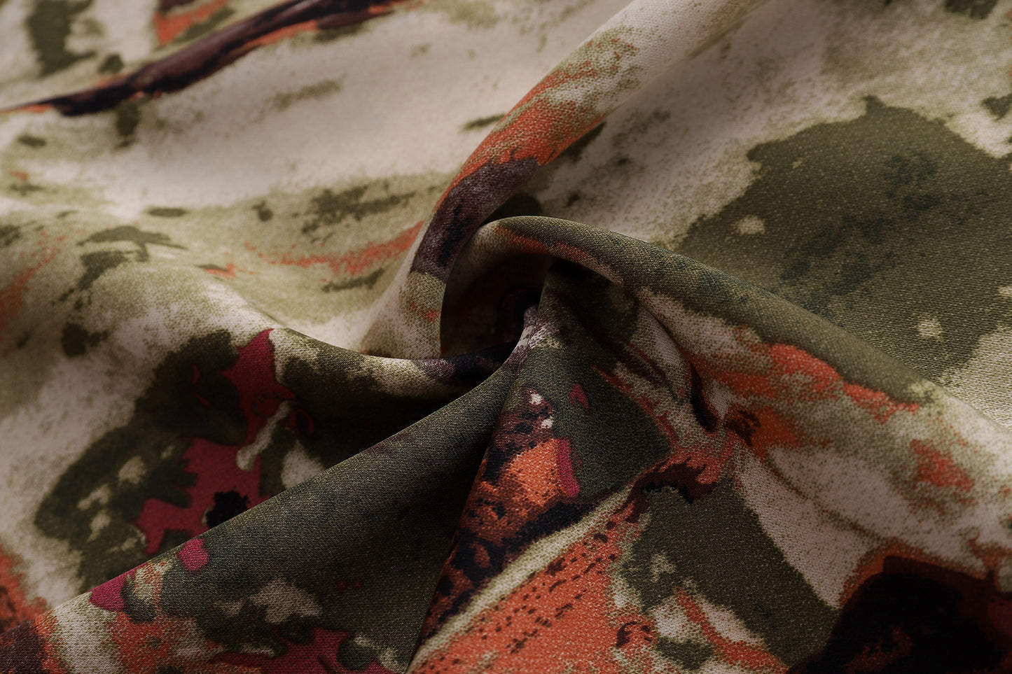 Floral Print Shirt-7095#
