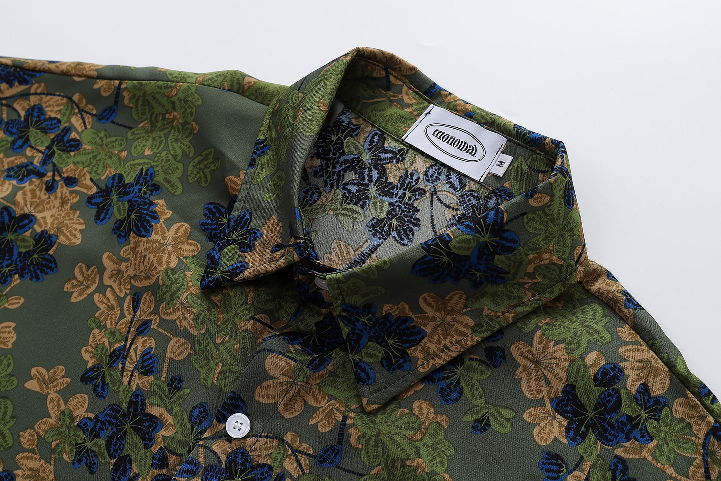 Floral Print Shirt-7116#