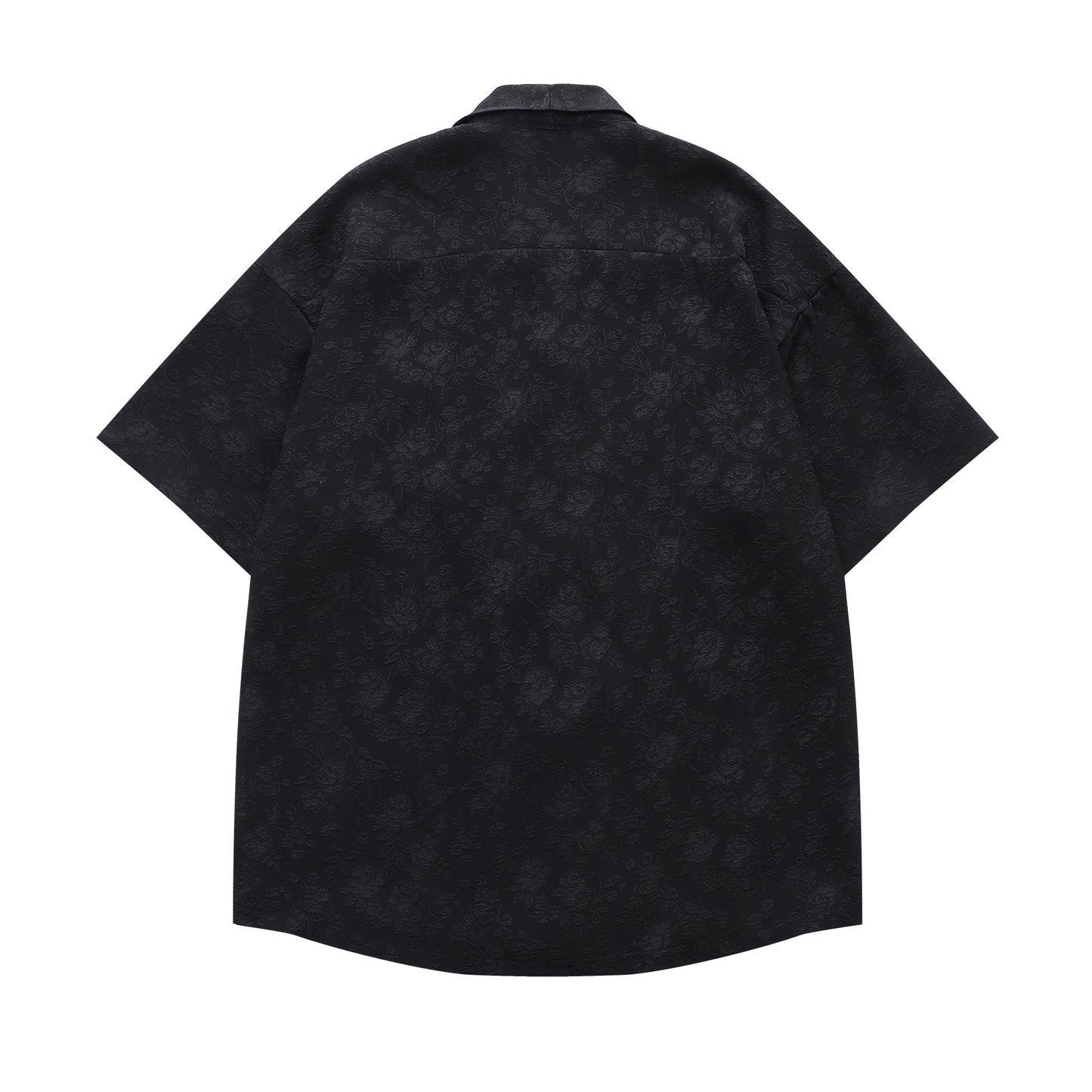 Floral Print Jacquard Shirt-5110#