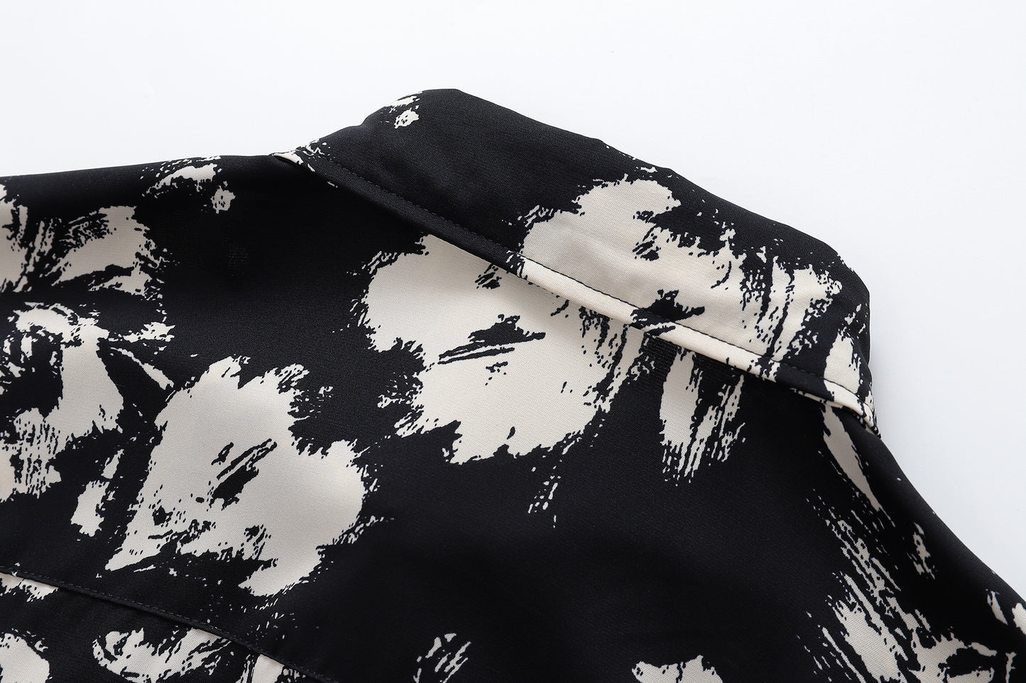 Floral Print Shirt-7070#