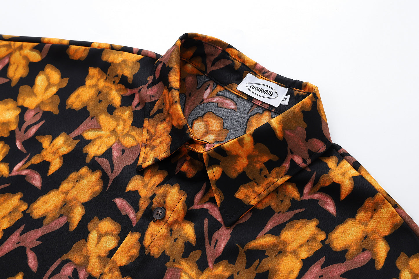 Floral Print Shirt-7071#