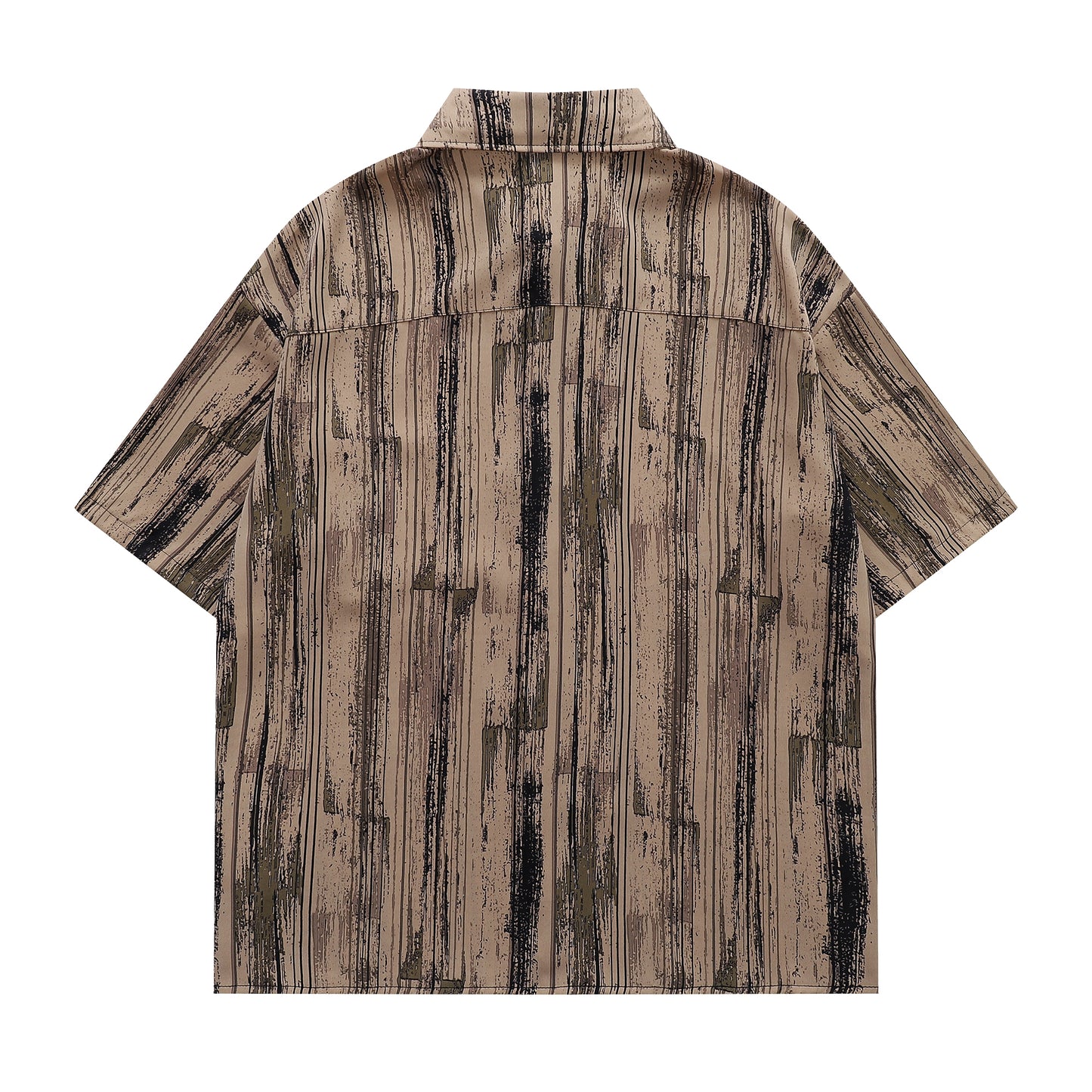 Floral Print Shirt-7087#