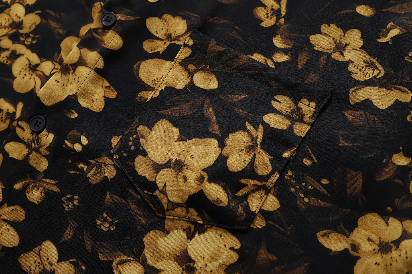 Floral Print Shirt-7083#