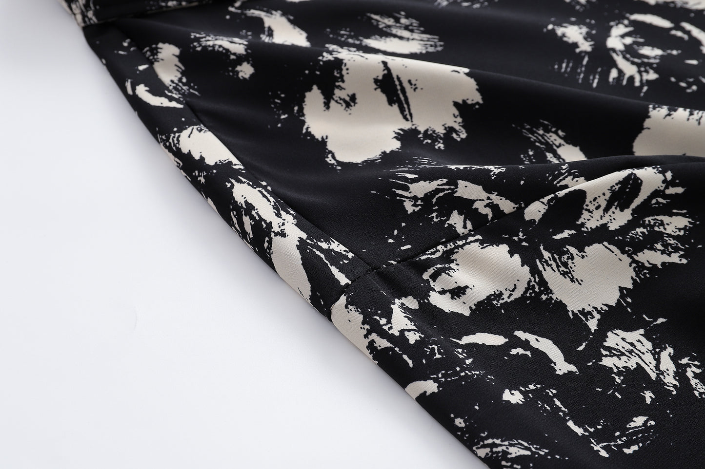 Floral Print Shirt-7070#
