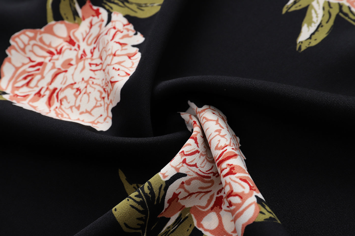 Floral Print Shirt-7067#