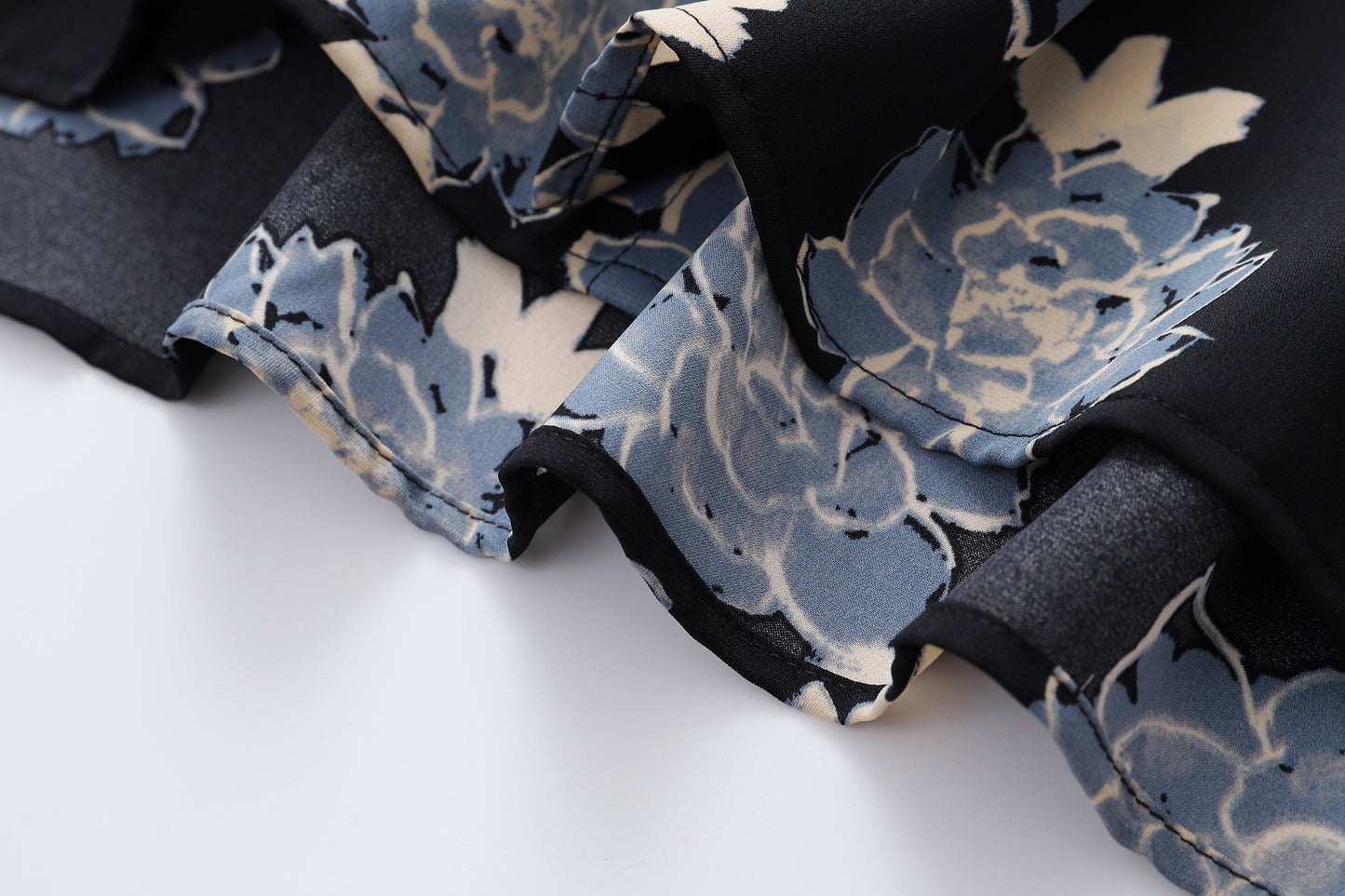 Floral Print Shirt-7068#