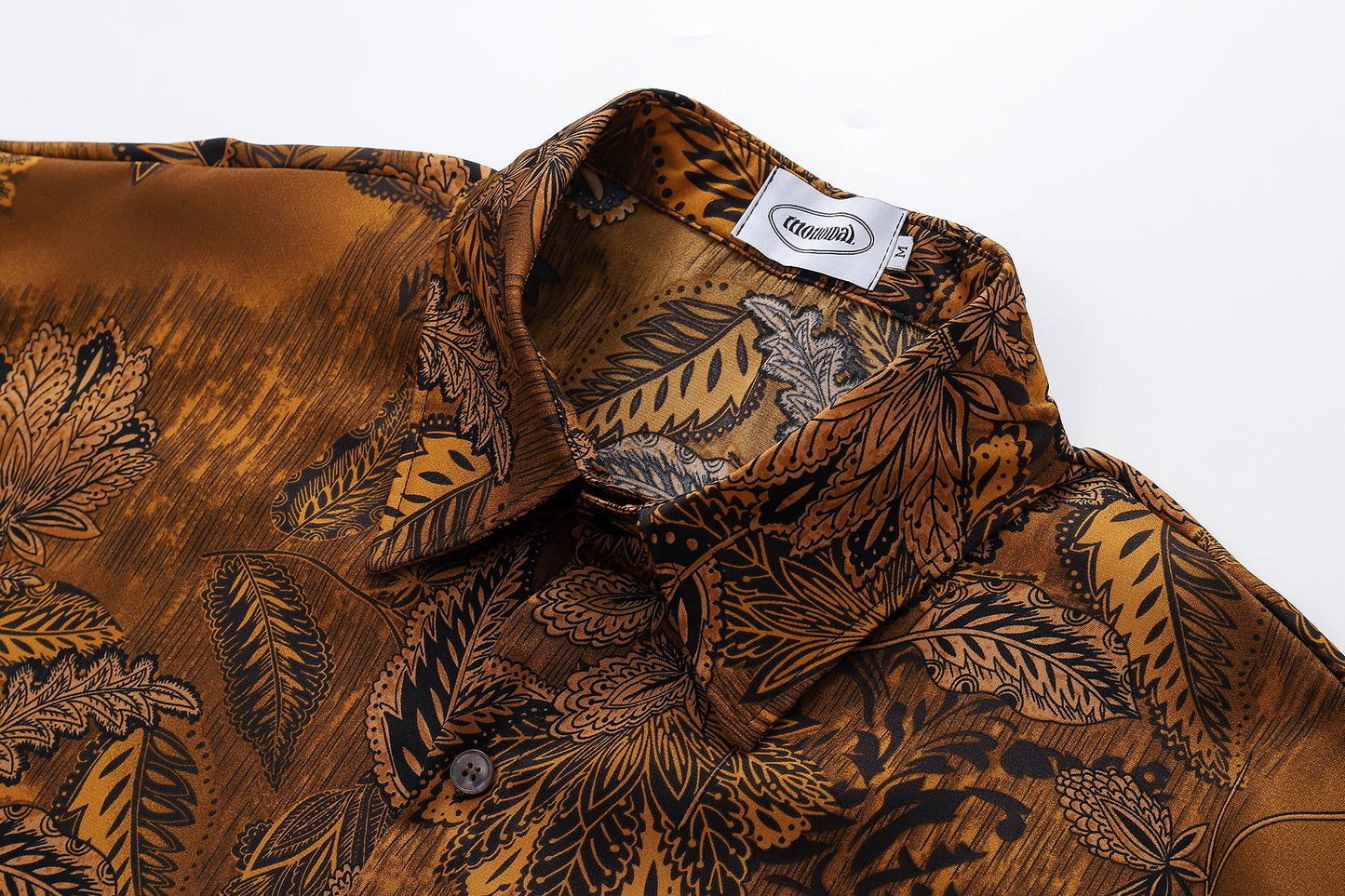 Floral Print Shirt-7097#