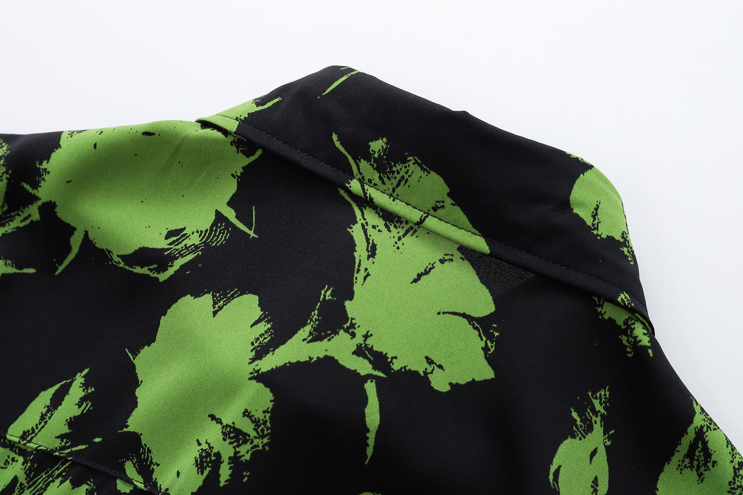 Floral Print Shirt-7066#
