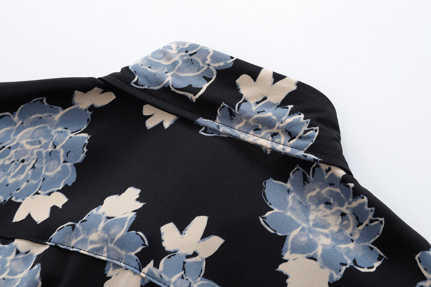 Floral Print Shirt-7068#