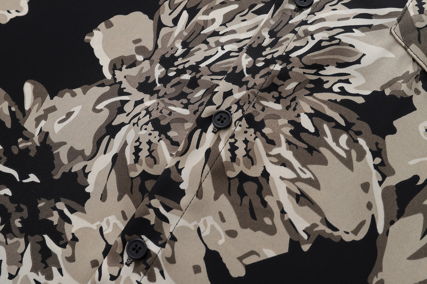Floral Print Shirt-7055#