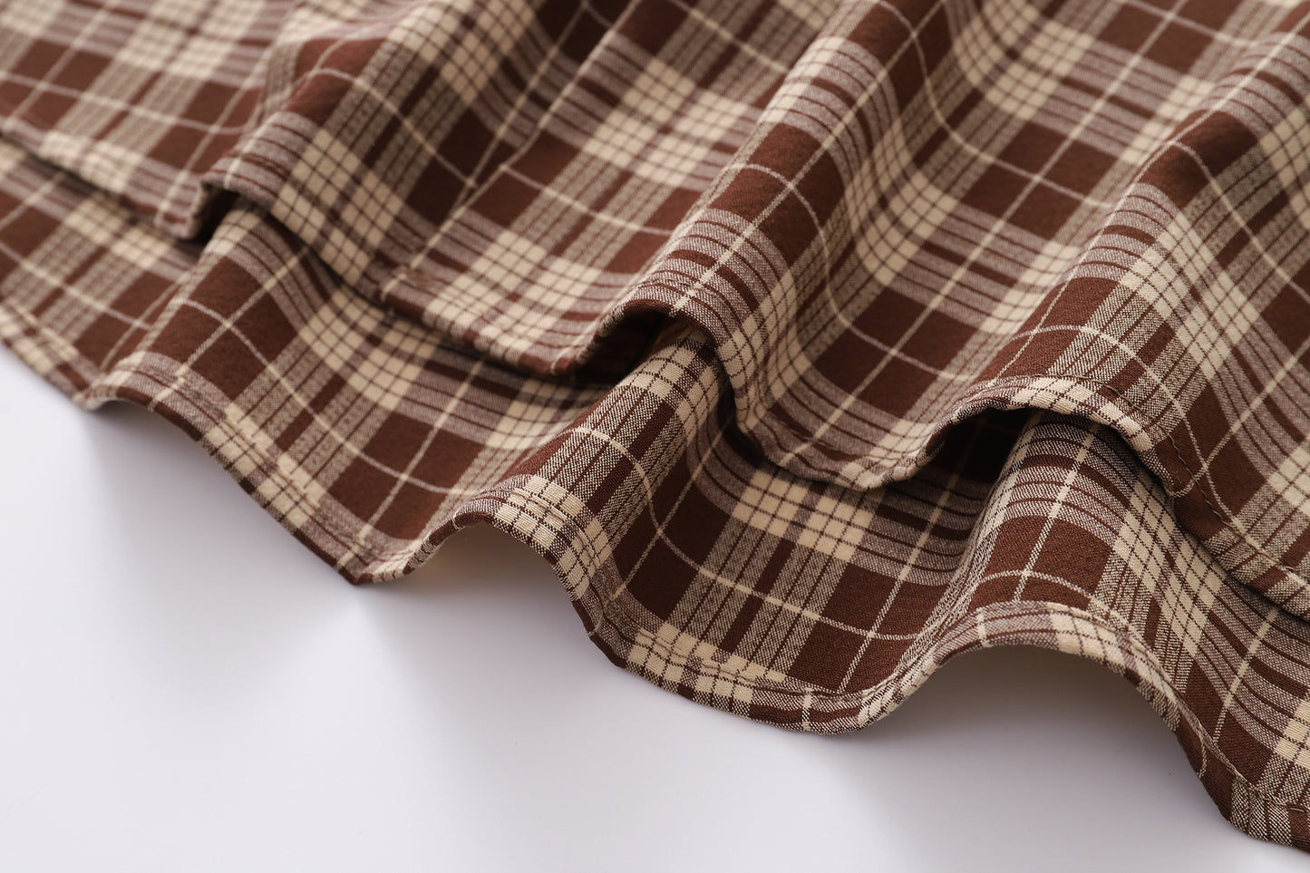 Chequered shirt-9983#