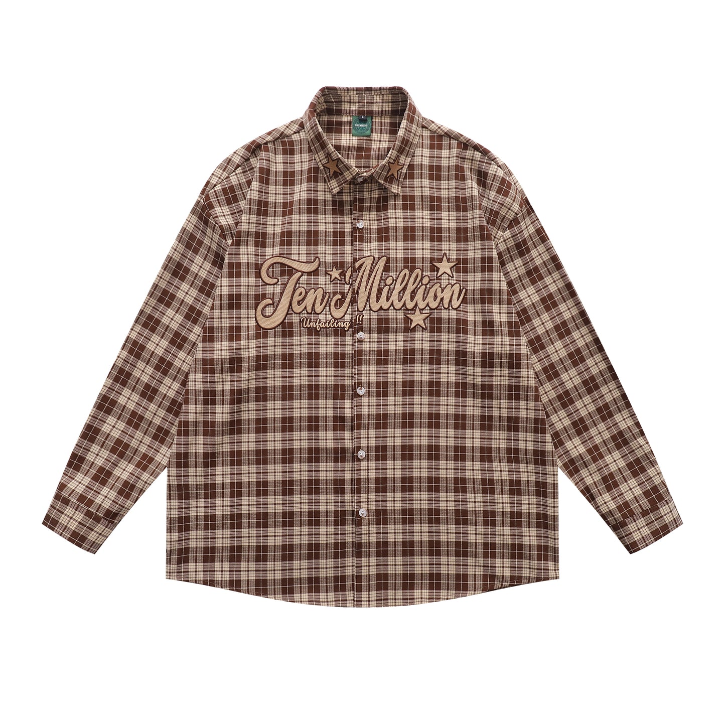 Chequered shirt-9983#