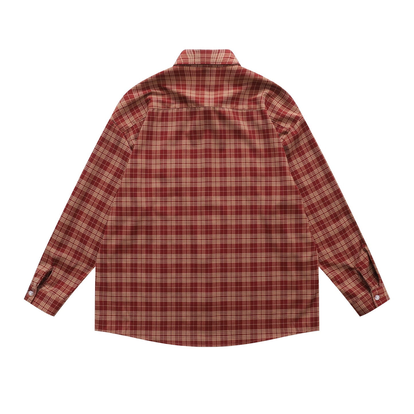 Chequered shirt-9983#
