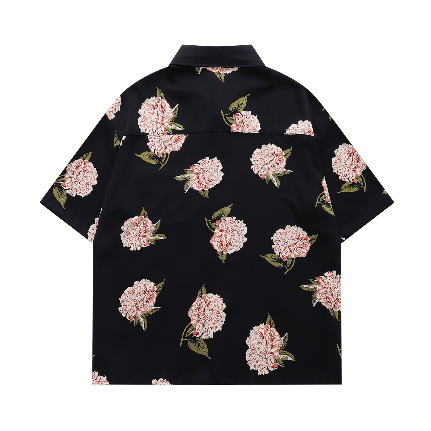 Floral Print Shirt-7067#