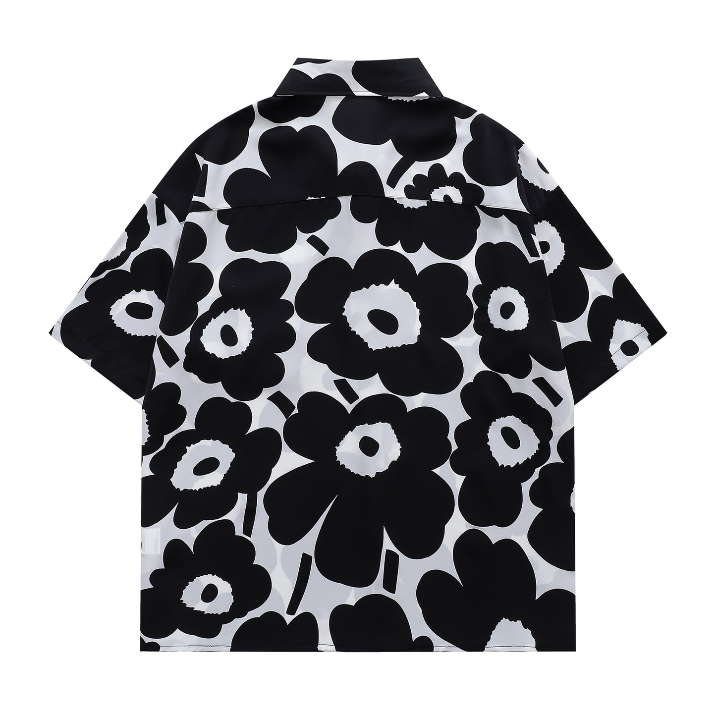 Floral Print Shirt-7085#