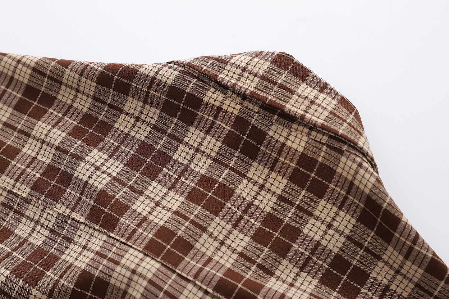 Chequered shirt-9983#