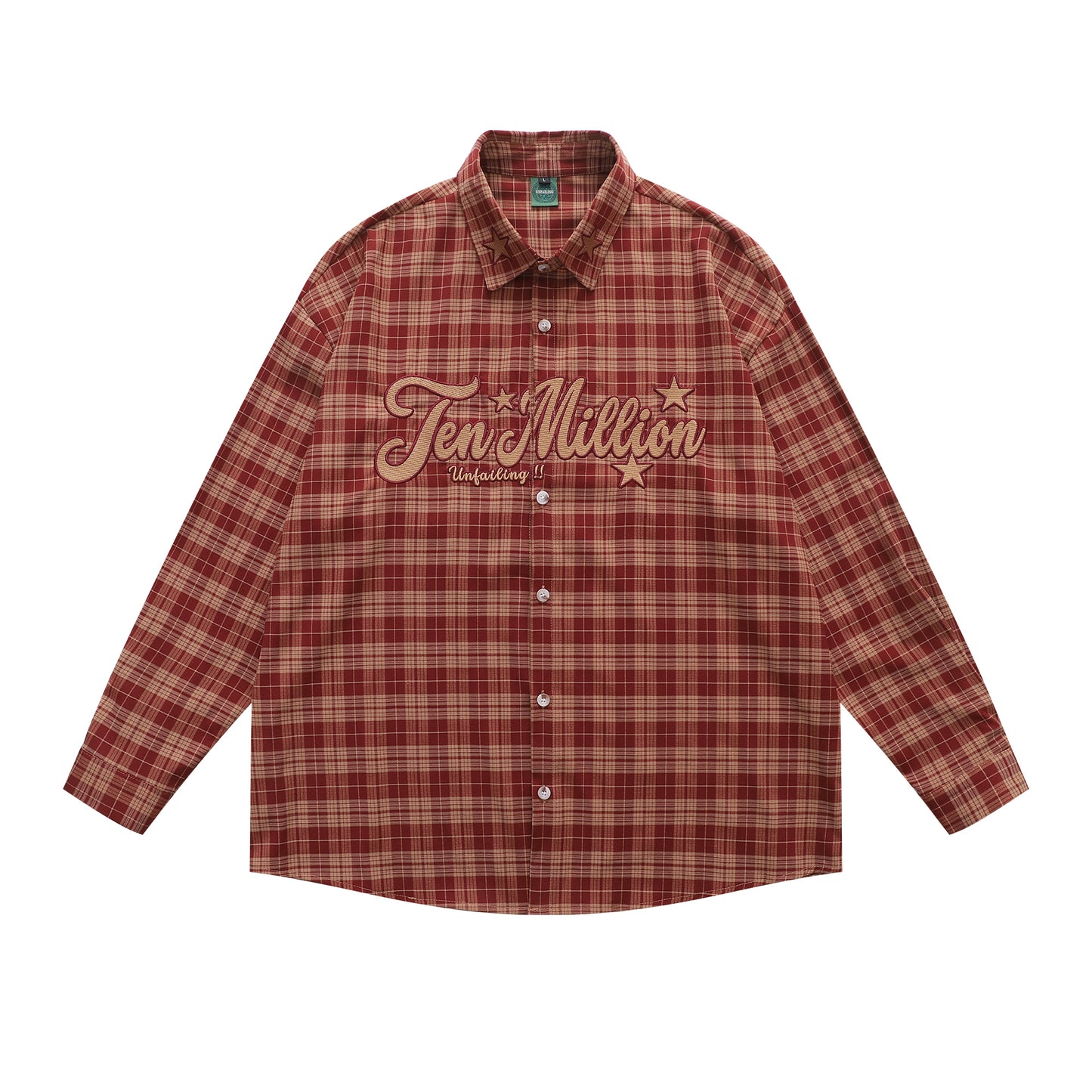 Chequered shirt-9983#