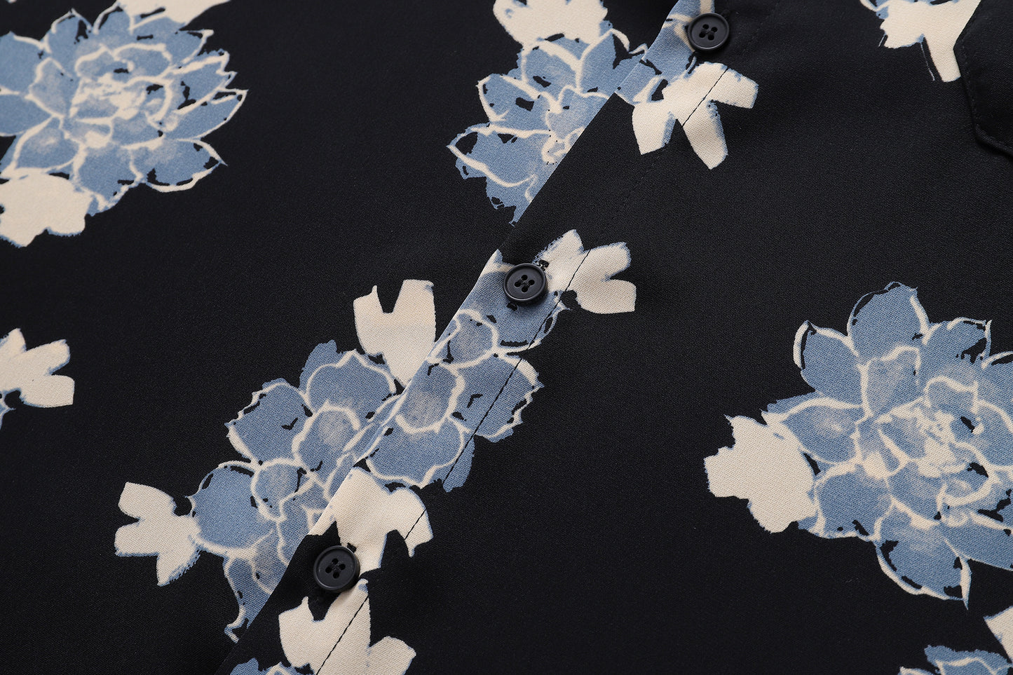 Floral Print Shirt-7068#