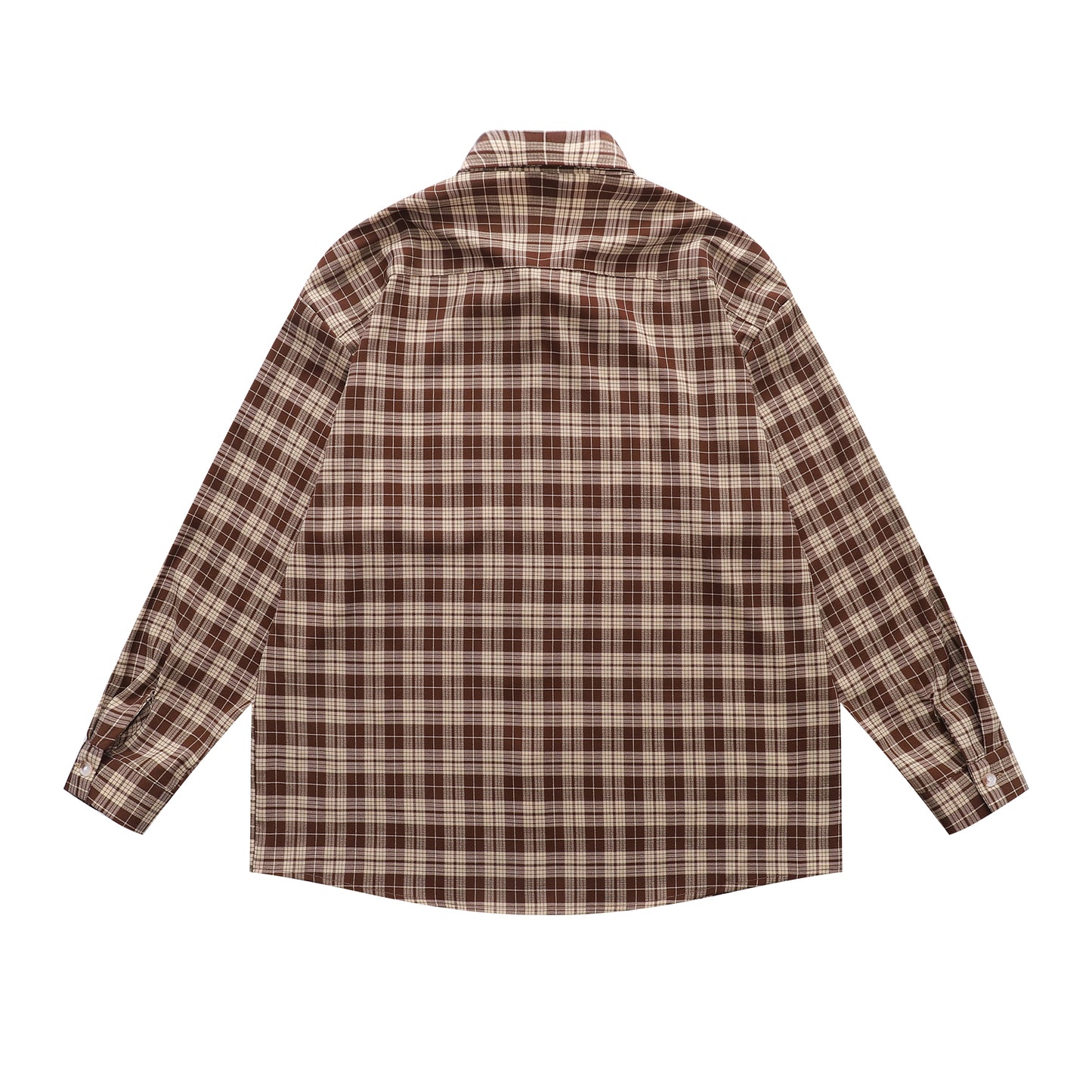 Chequered shirt-9983#