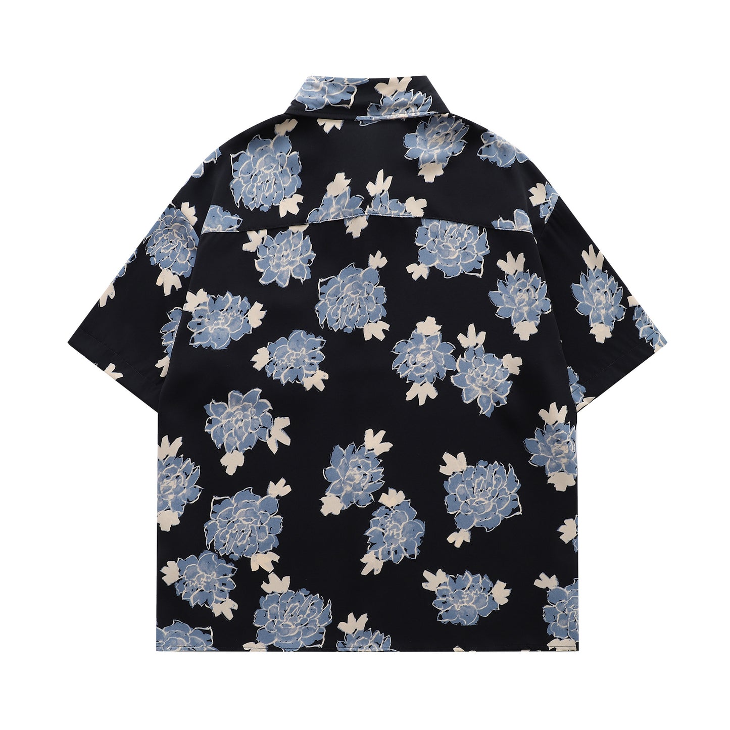Floral Print Shirt-7068#