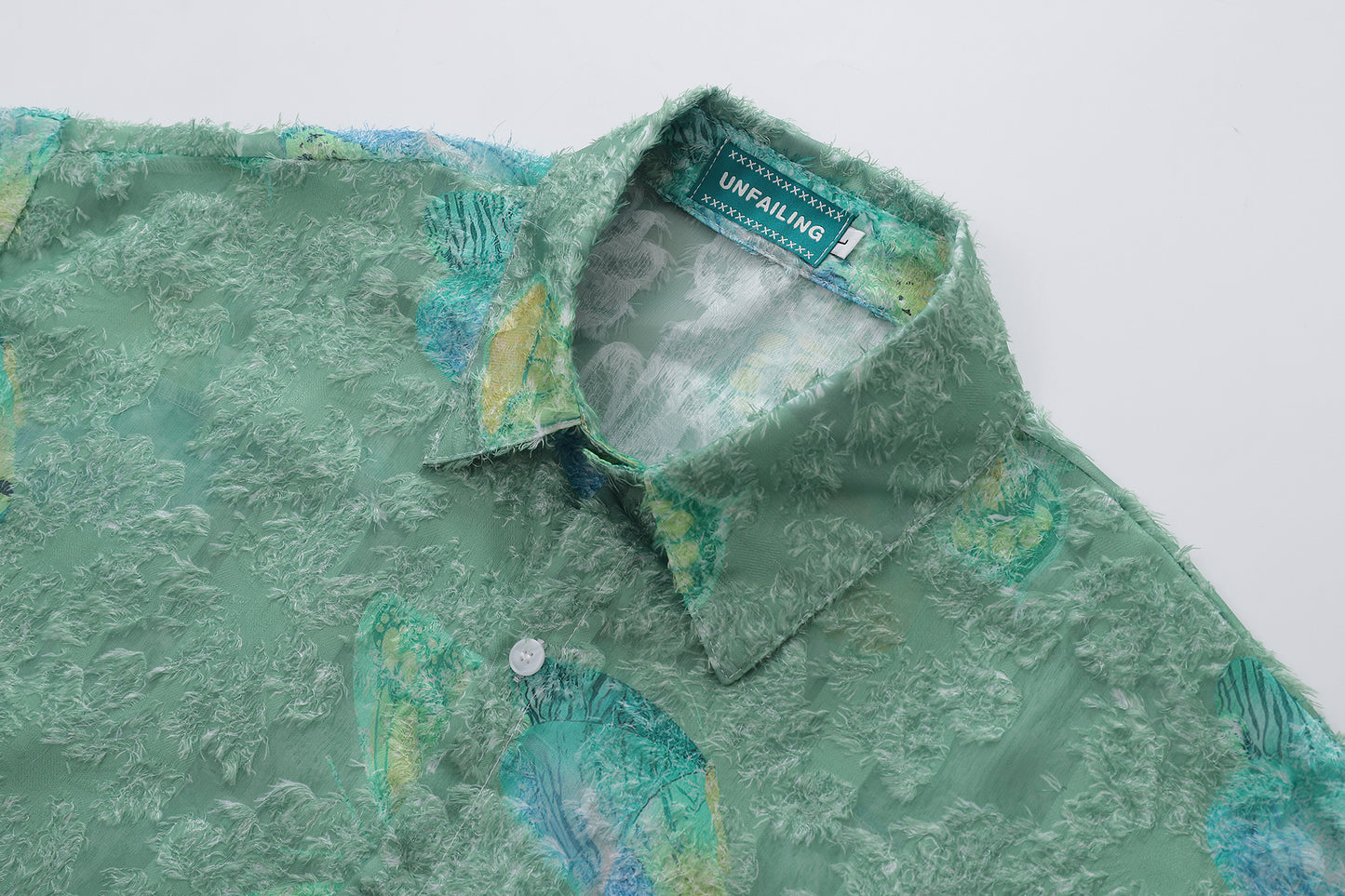 Floral Print Tasselled Shirt