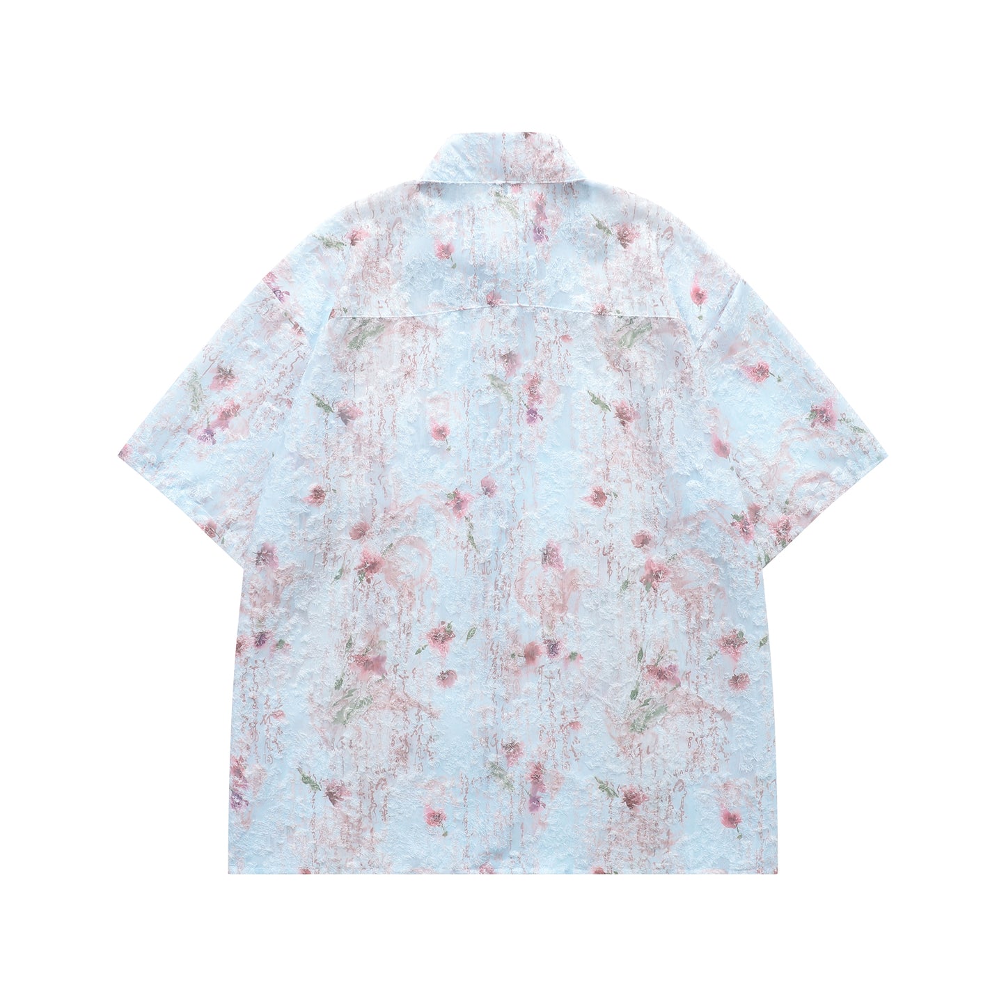 Floral Print Tasselled Shirt