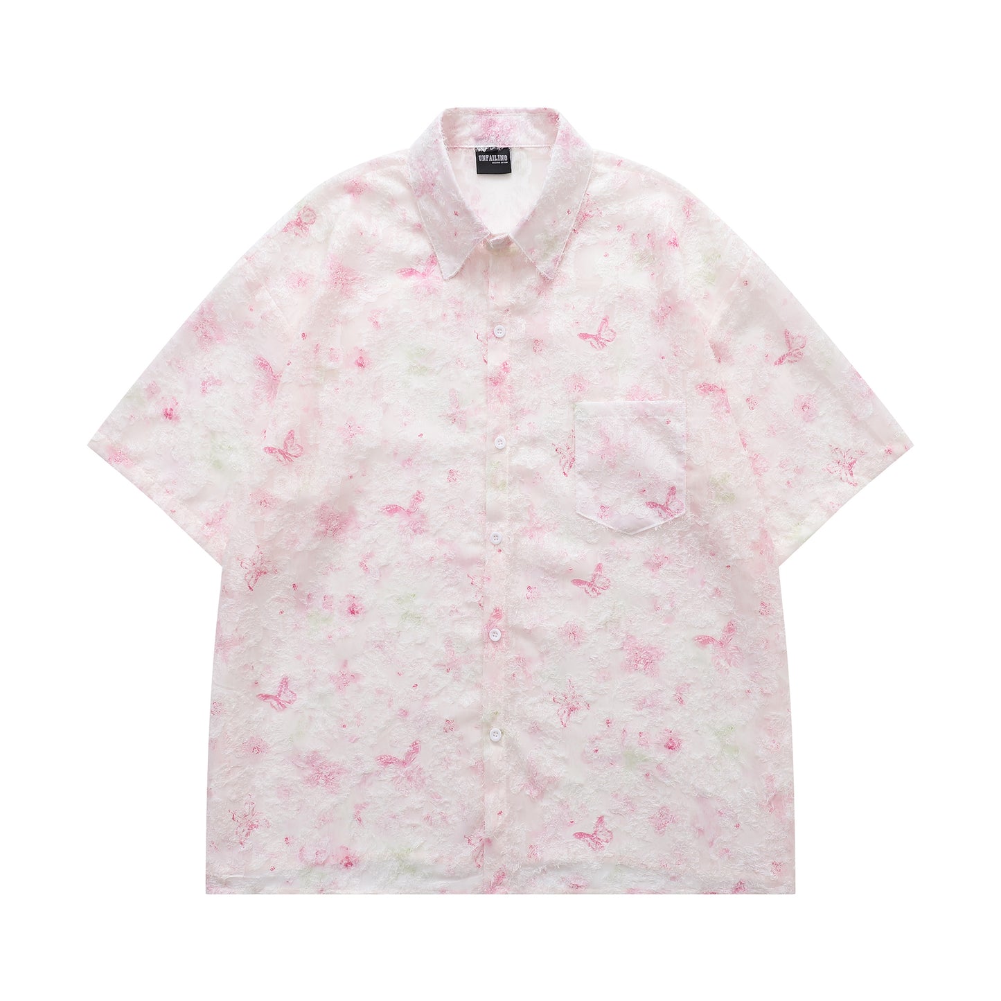 Floral Print Tasselled Shirt