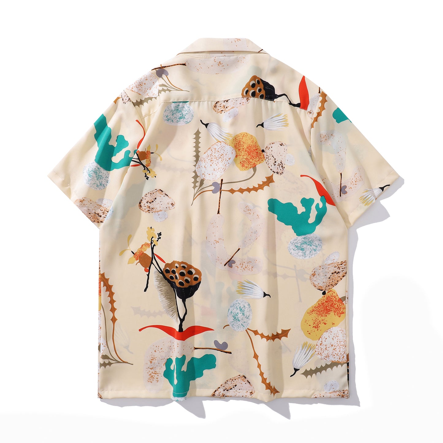 Floral Print Aloha Shirt