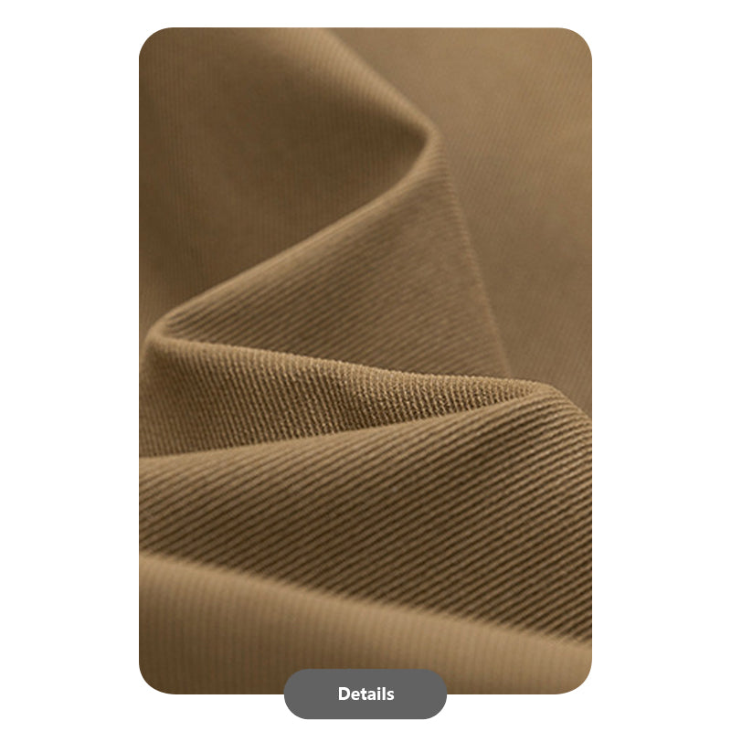 Mid-Length Casual Trench Coat with Lapel Collar