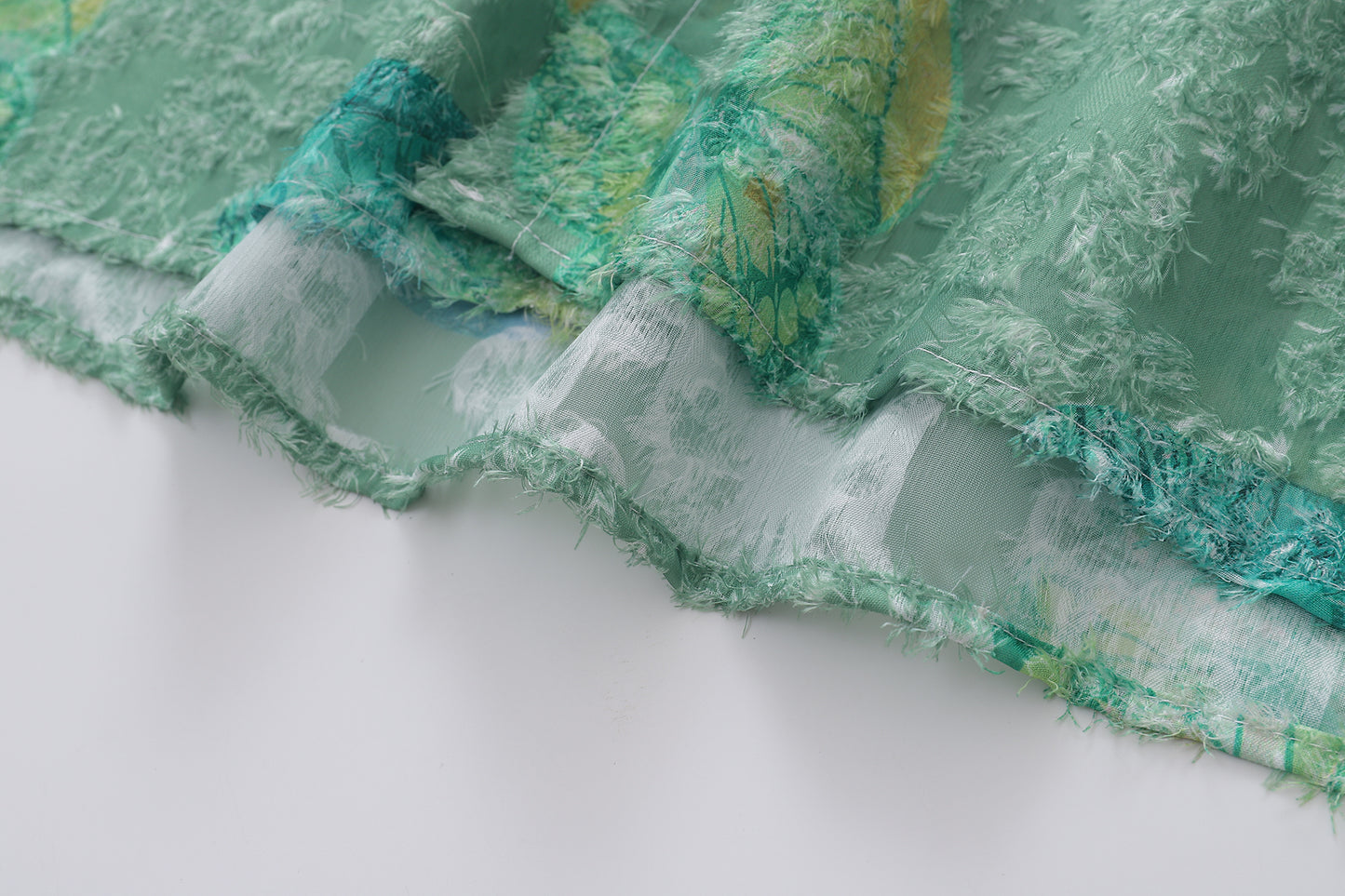 Floral Print Tasselled Shirt