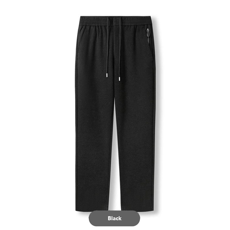 Wool Blend Casual Pants
