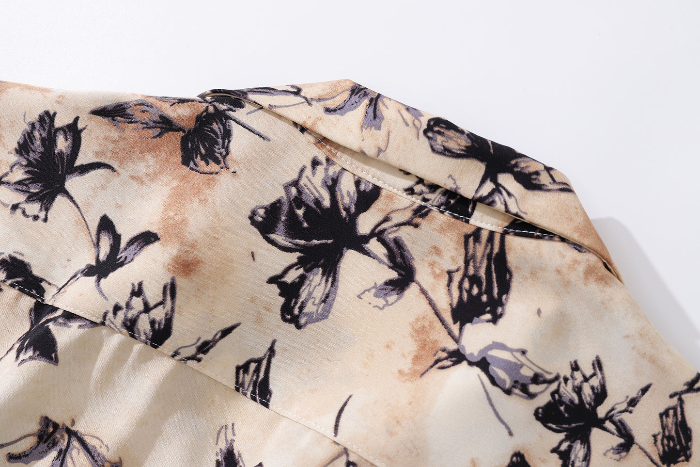 Floral Print Aloha Shirt