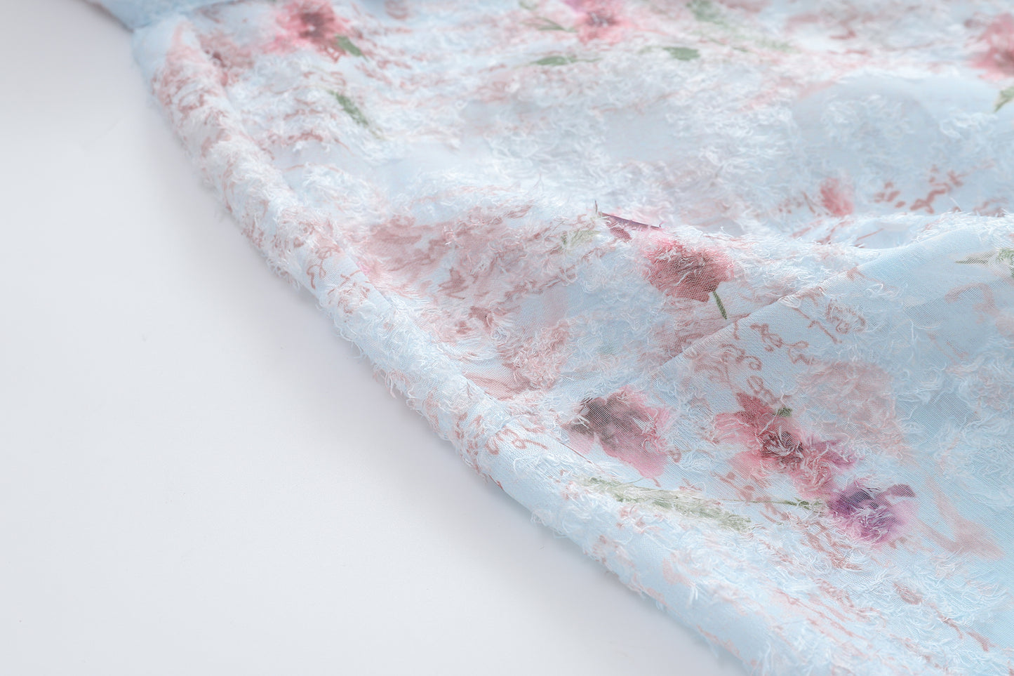 Floral Print Tasselled Shirt