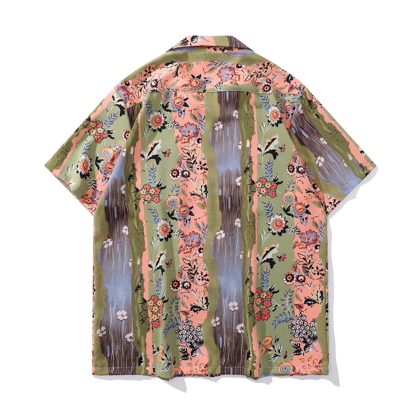 Floral Print Aloha Shirt