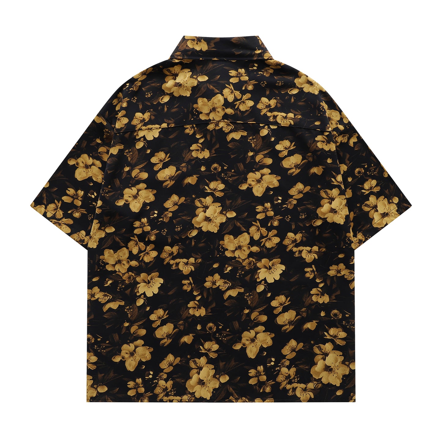Floral Print Shirt-7083#
