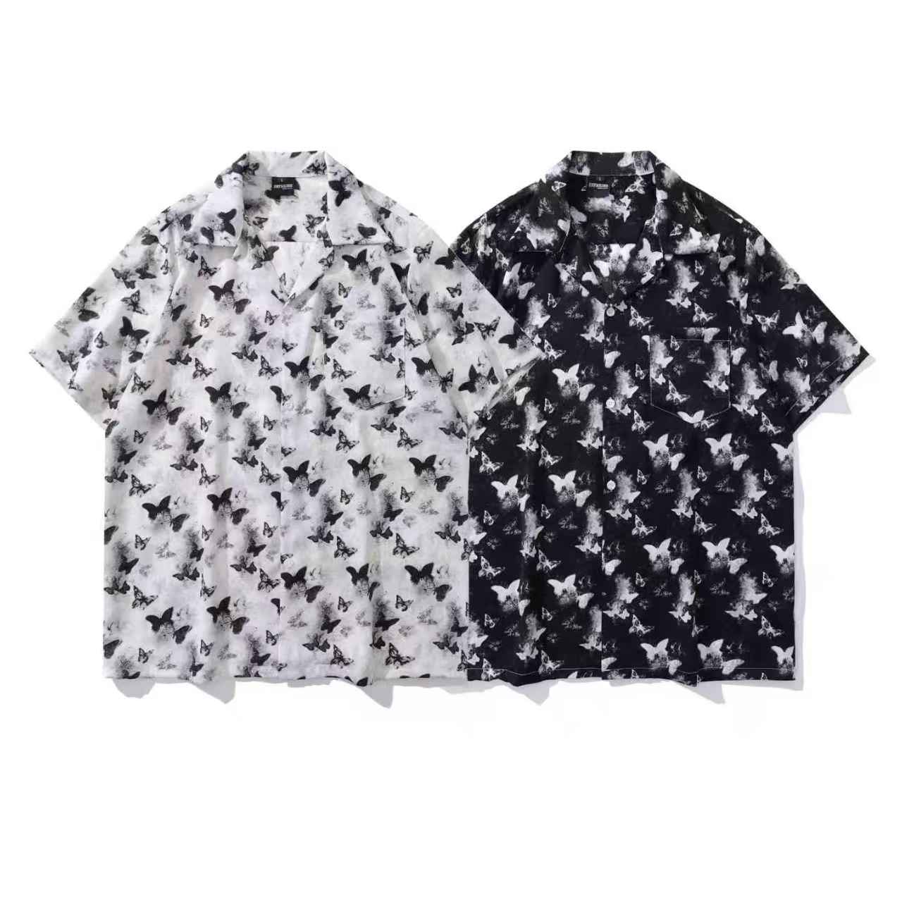 Floral Print Aloha Shirt