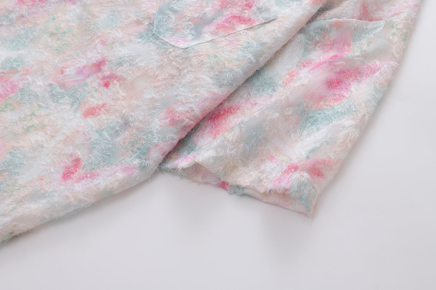 Floral Print Tasselled Shirt