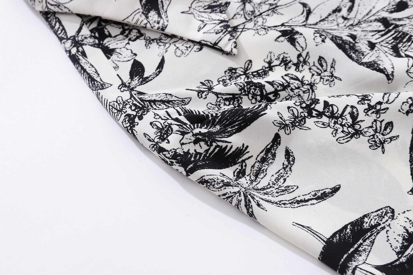 Floral Print Aloha Shirt