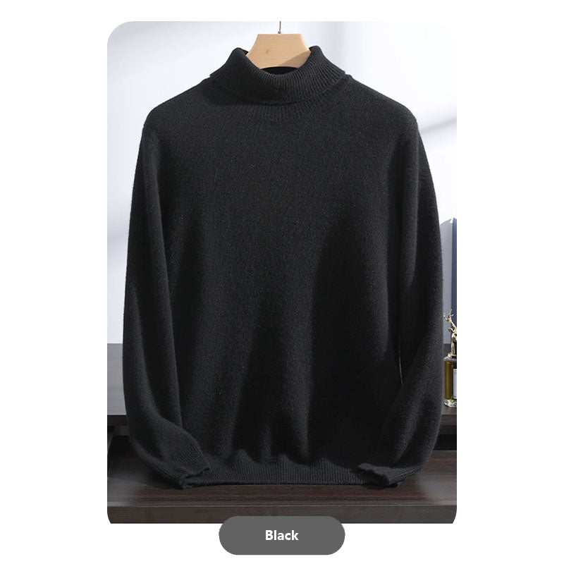 Goat Cashmere Turtleneck Sweater
