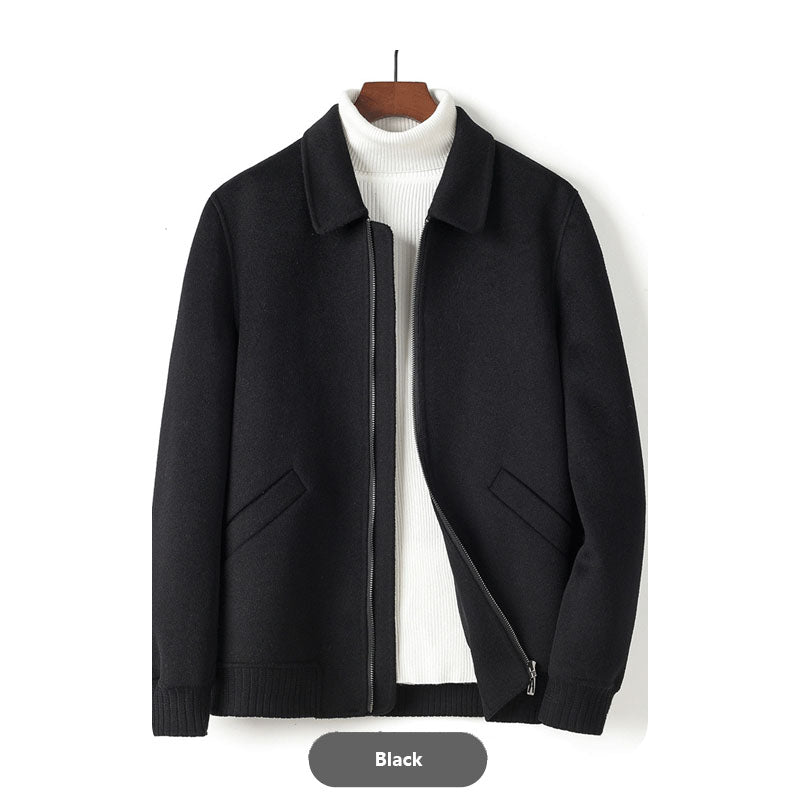 Wool Double-Faced Short Jacket