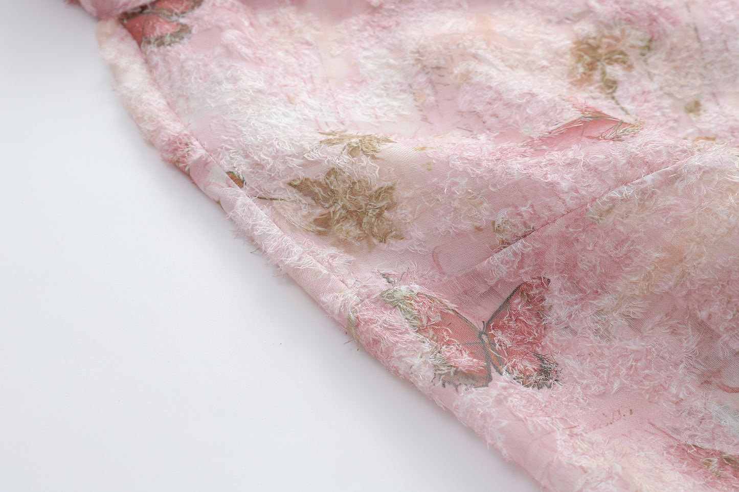 Floral Print Tasselled Shirt