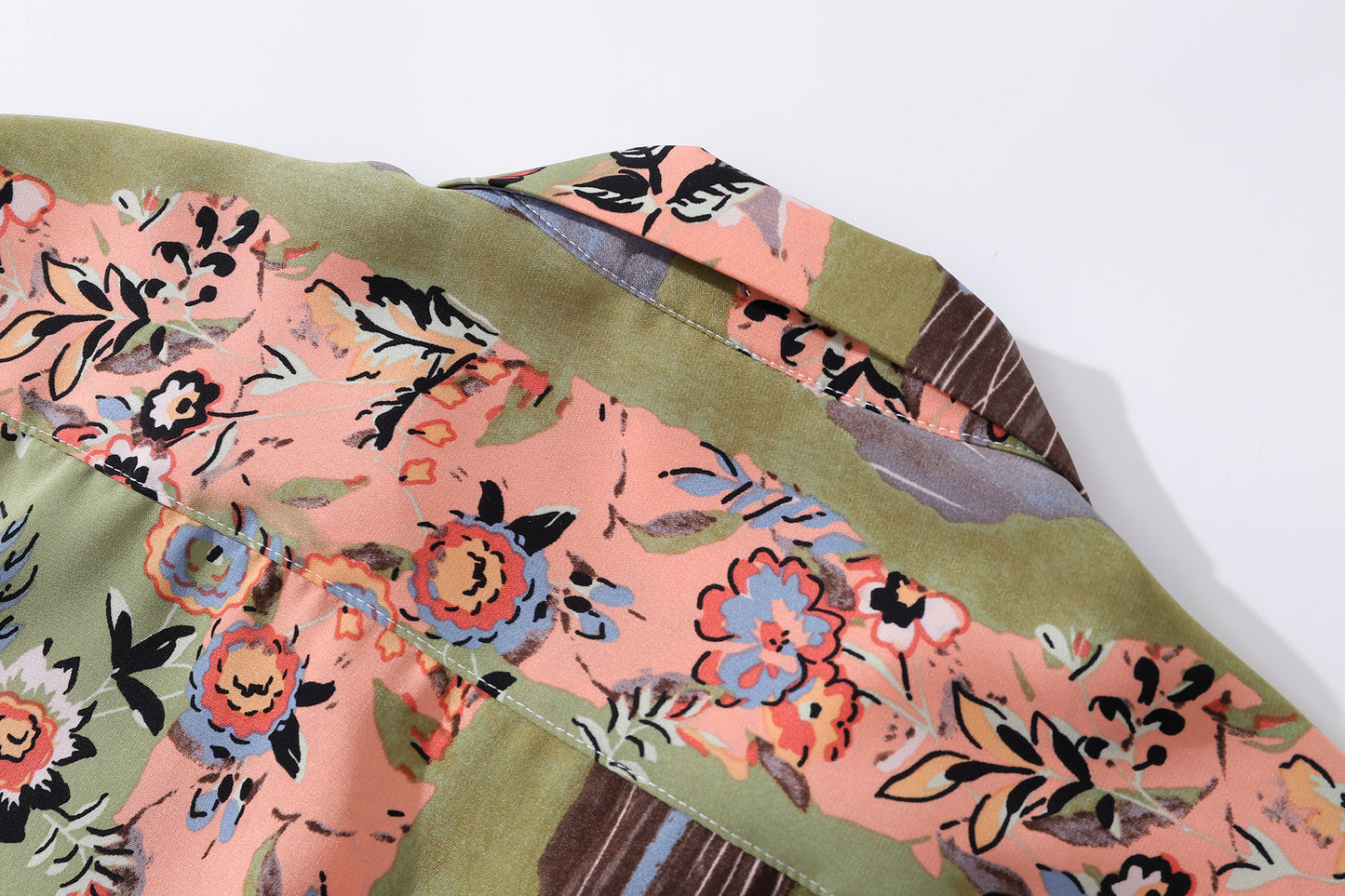 Floral Print Aloha Shirt