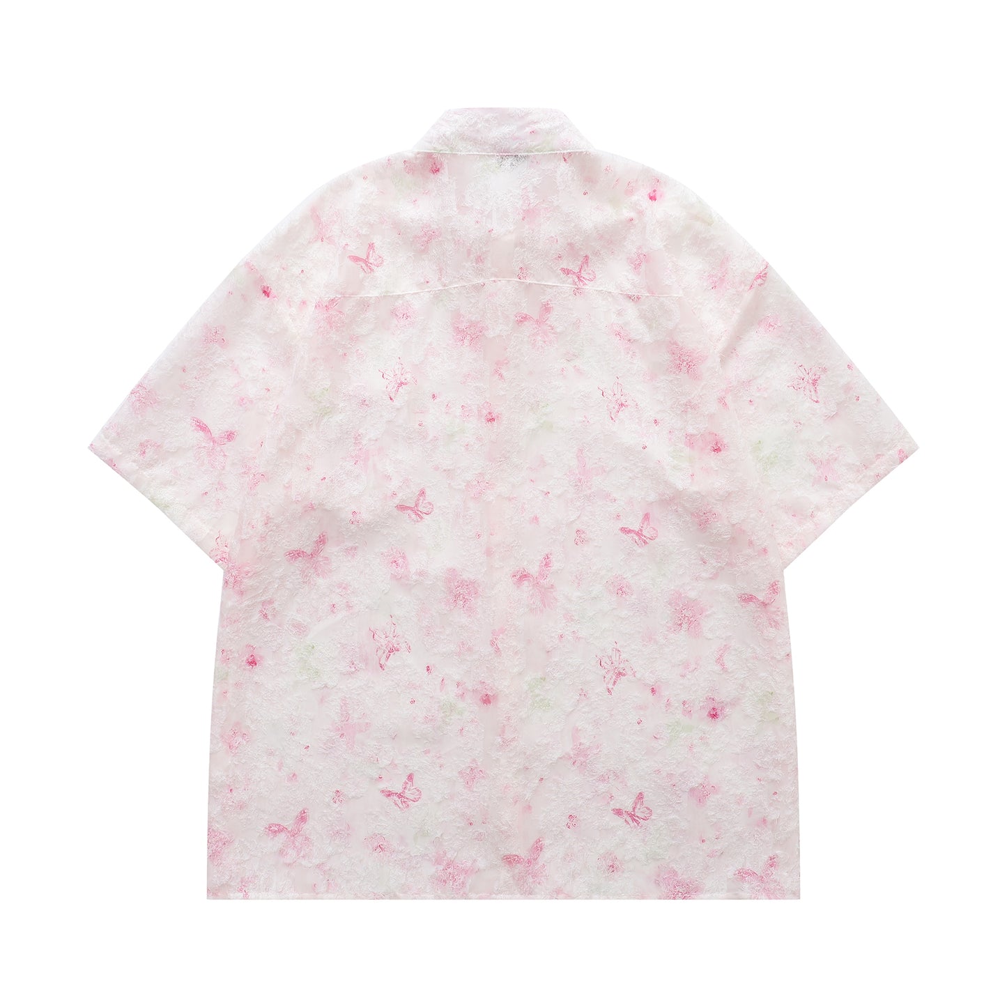 Floral Print Tasselled Shirt