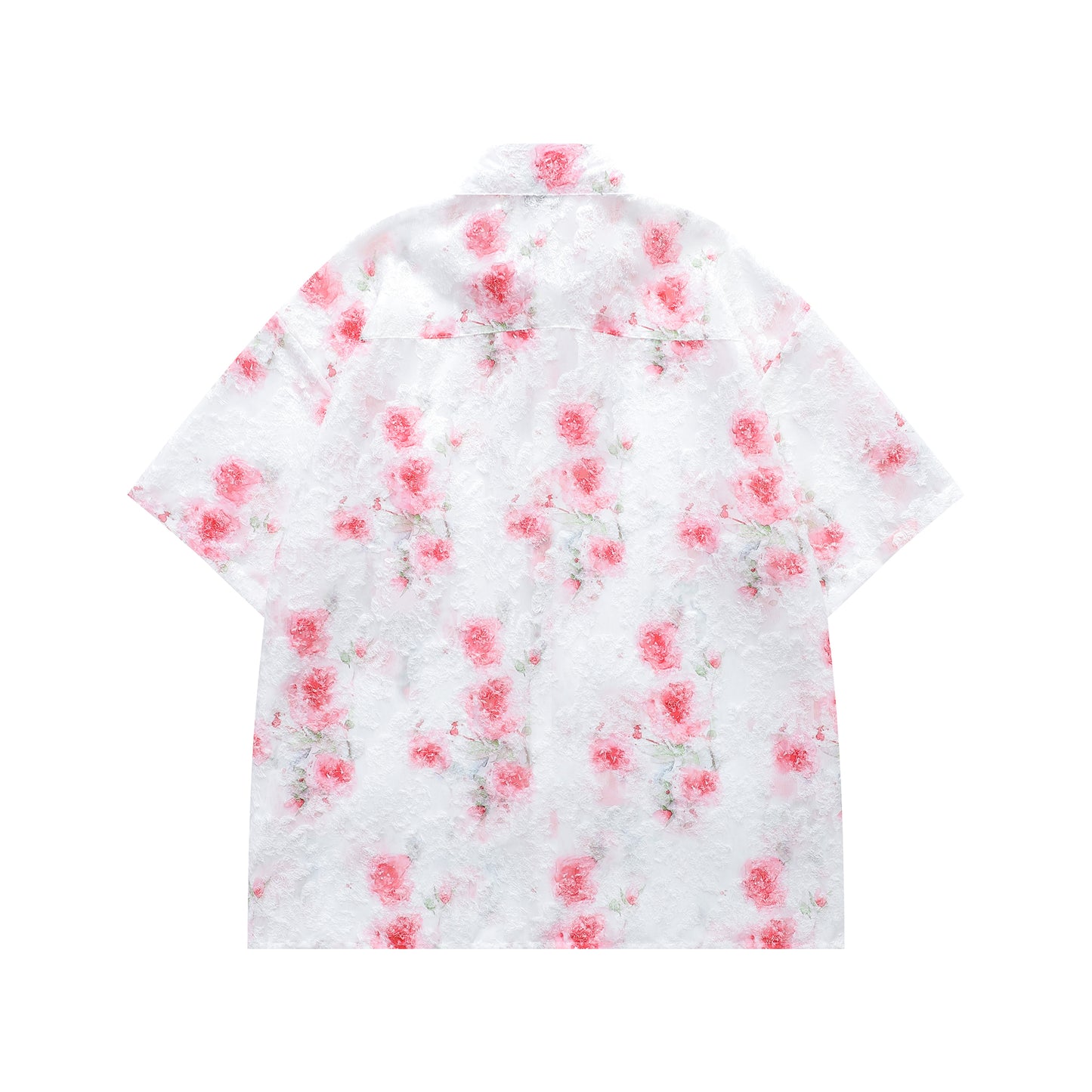 Floral Print Tasselled Shirt